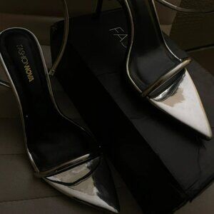 Black & silver | Night- Out heels